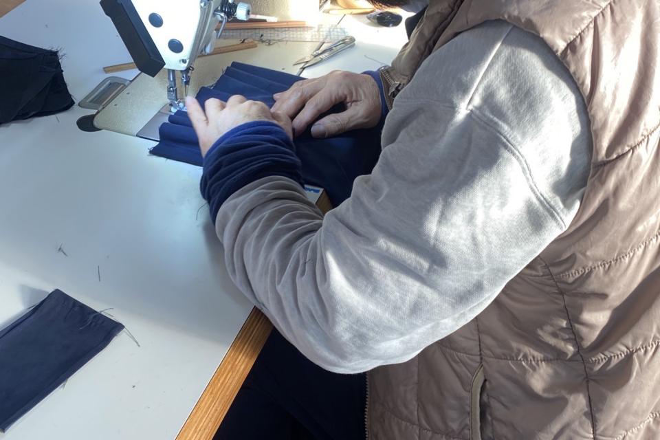 繊維製品の加工